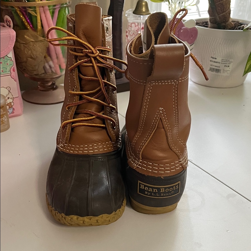 L.L. Bean Men's Brown Rain Boots size 7.5